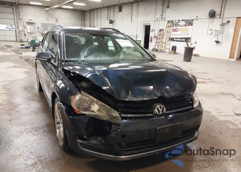 2015 Volkswagen Golf Sportwagen Tdi Se 4-Door from USA, damaged, VIN 3VWFA7AU5FM520604